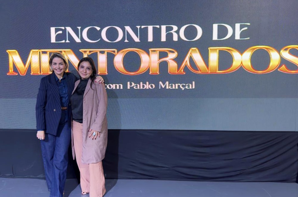 Dra. Kátia Viegas marca presença no Encontro de Mentorados com Pablo Marçal em ambiente exclusivo de líderes